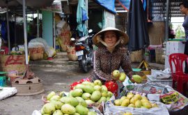 Vietnam, Markt, Obst, exotisch, Saigon