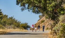Wandergruppe, Gardasee, Italien
